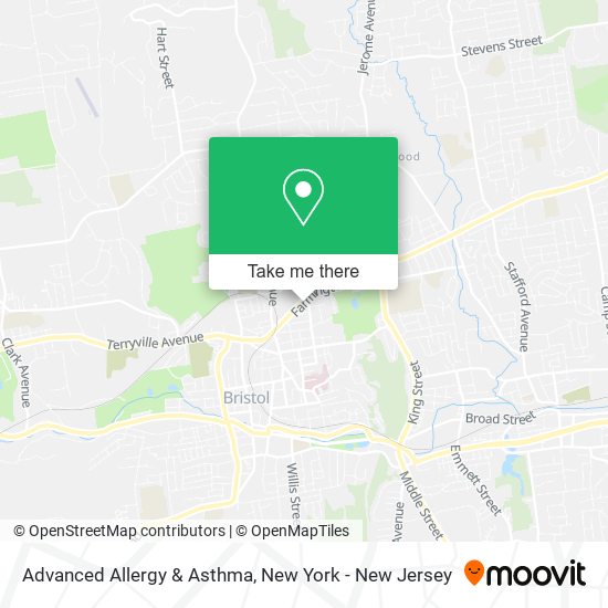 Advanced Allergy & Asthma map