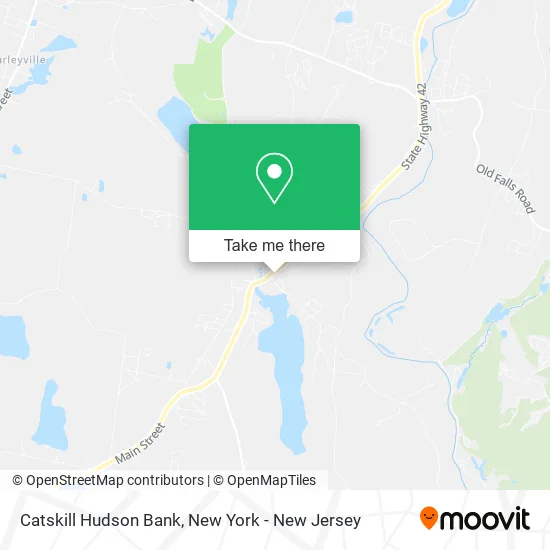 Mapa de Catskill Hudson Bank