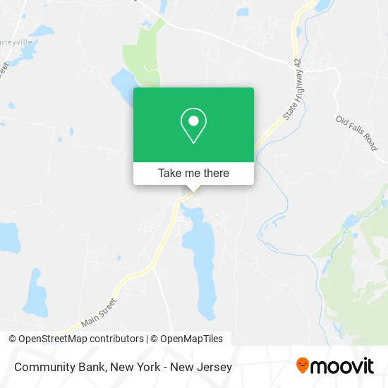 Community Bank map