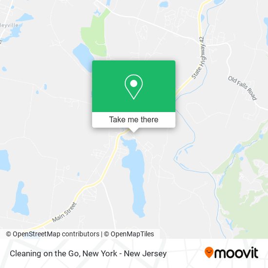 Cleaning on the Go map