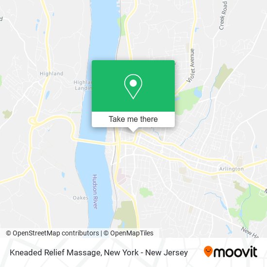 Mapa de Kneaded Relief Massage
