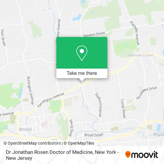 Dr Jonathan Rosen Doctor of Medicine map