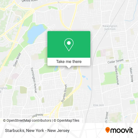 Starbucks map