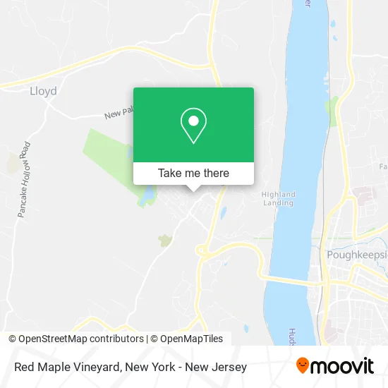 Red Maple Vineyard map