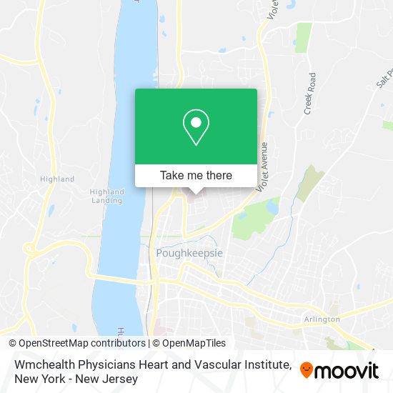 Wmchealth Physicians Heart and Vascular Institute map