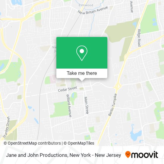 Mapa de Jane and John Productions