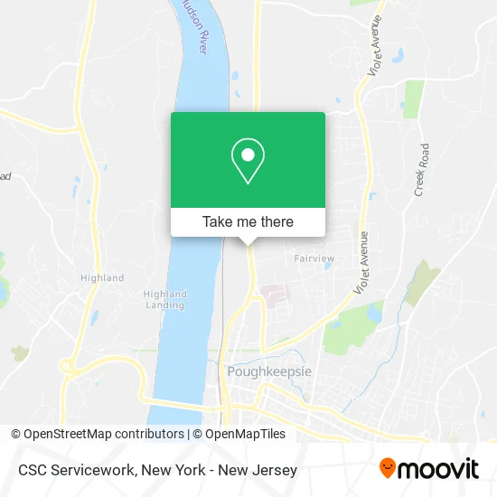Mapa de CSC Servicework