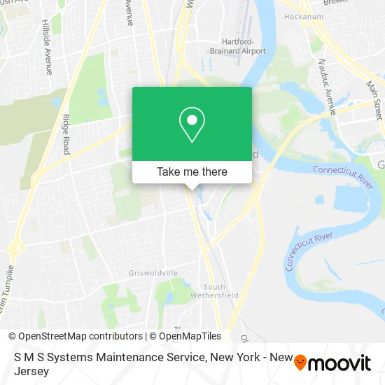 S M S Systems Maintenance Service map