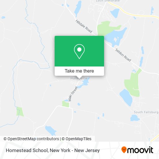 Mapa de Homestead School
