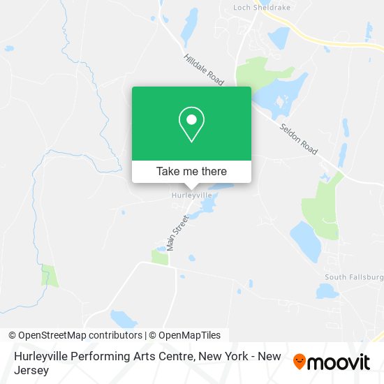 Hurleyville Performing Arts Centre map