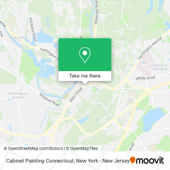 Mapa de Cabinet Painting Connecticut