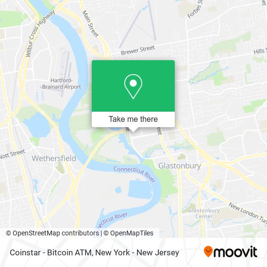 Coinstar - Bitcoin ATM map