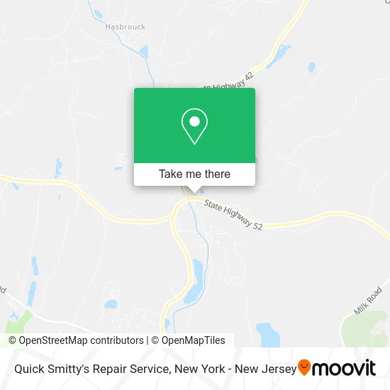 Quick Smitty's Repair Service map