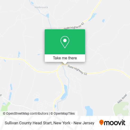 Mapa de Sullivan County Head Start