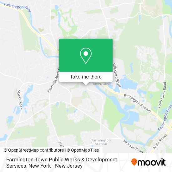 Mapa de Farmington Town Public Works & Development Services