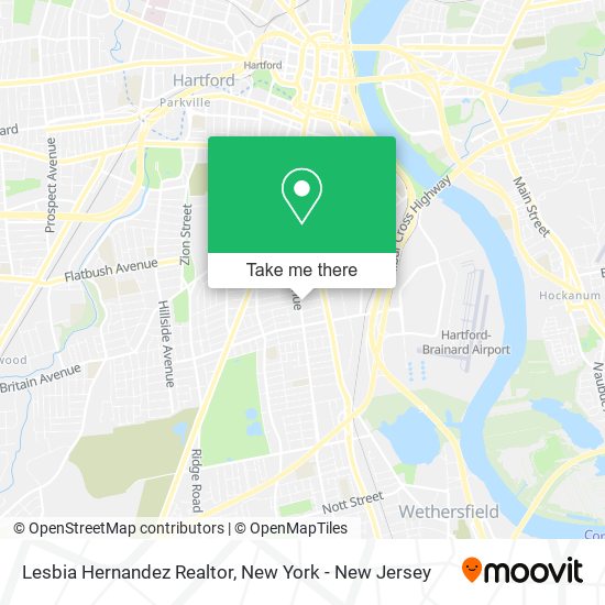 Lesbia Hernandez Realtor map