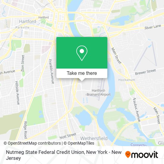 Mapa de Nutmeg State Federal Credit Union