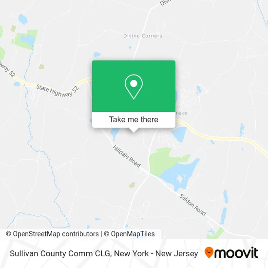 Sullivan County Comm CLG map