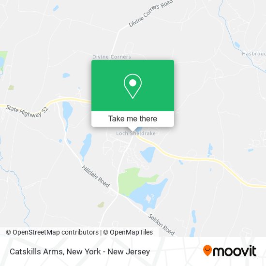 Mapa de Catskills Arms