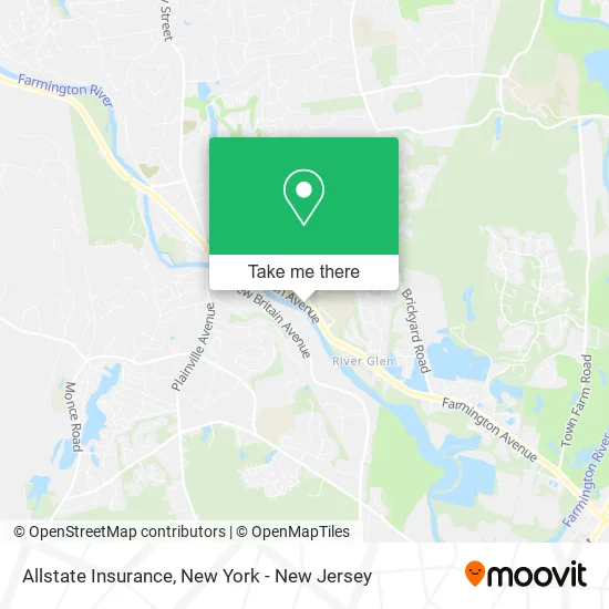 Allstate Insurance map