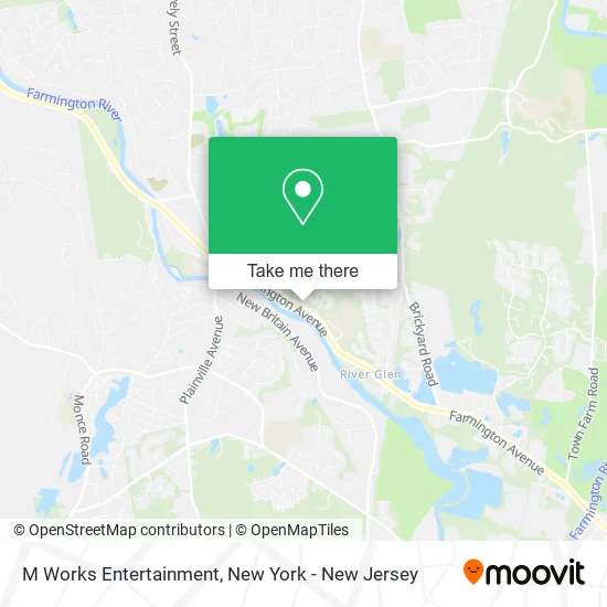 M Works Entertainment map