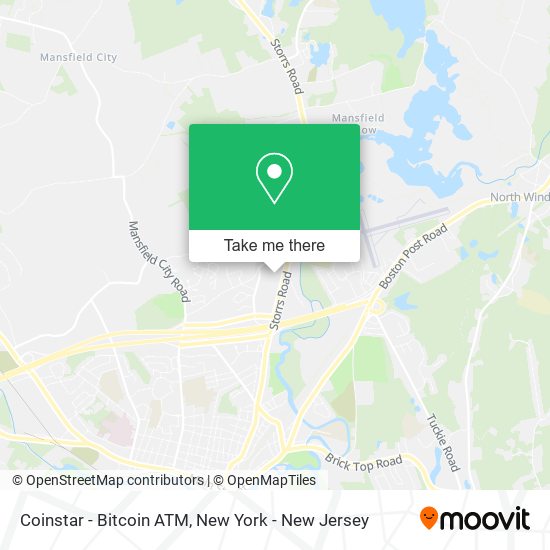 Coinstar - Bitcoin ATM map