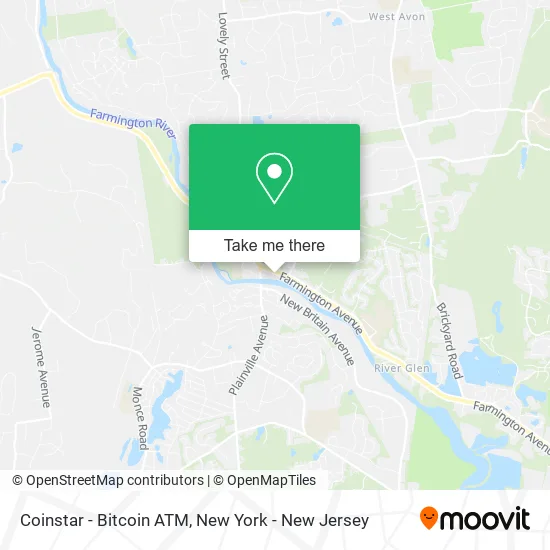 Coinstar - Bitcoin ATM map