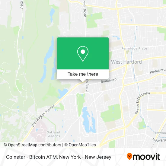 Coinstar - Bitcoin ATM map