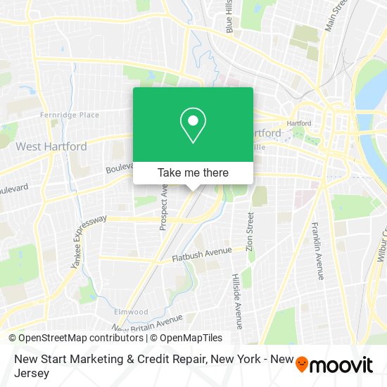 New Start Marketing & Credit Repair map