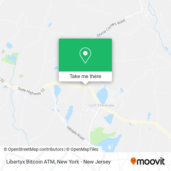 Mapa de Libertyx Bitcoin ATM