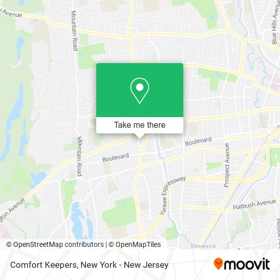 Mapa de Comfort Keepers