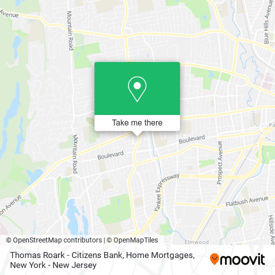 Mapa de Thomas Roark - Citizens Bank, Home Mortgages
