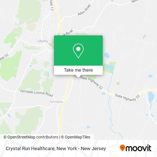 Mapa de Crystal Run Healthcare