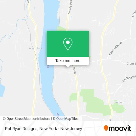 Pat Ryan Designs map