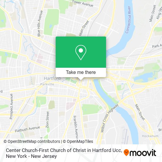 Center Church-First Church of Christ in Hartford Ucc map
