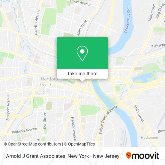 Arnold J Grant Associates map
