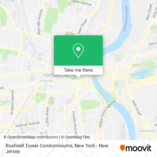 Bushnell Tower Condominiums map