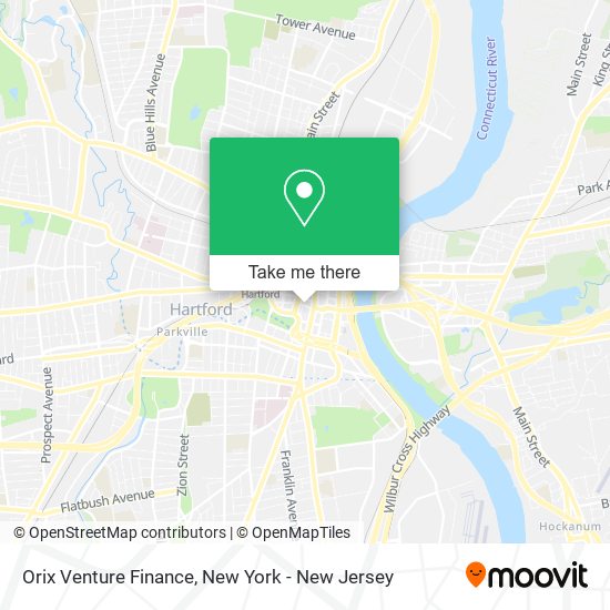 Orix Venture Finance map