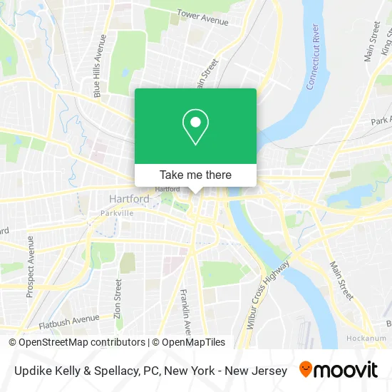 Updike Kelly & Spellacy, PC map