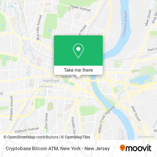 Cryptobase Bitcoin ATM map