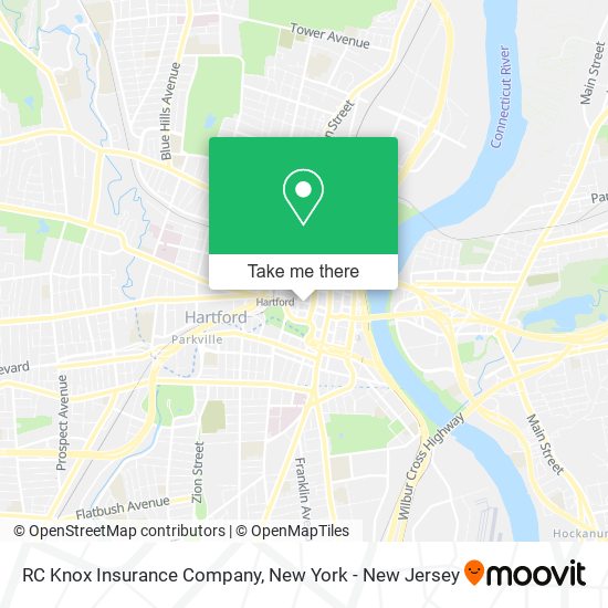 RC Knox Insurance Company map