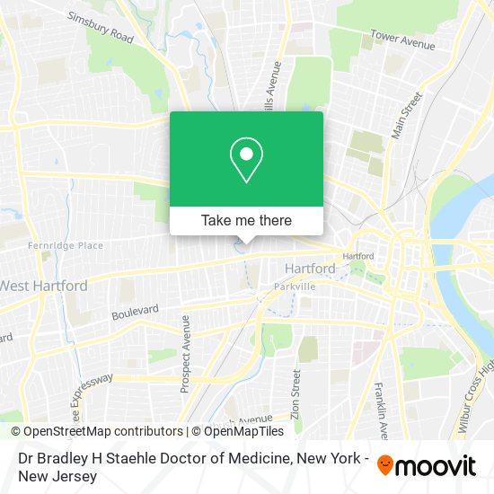 Dr Bradley H Staehle Doctor of Medicine map