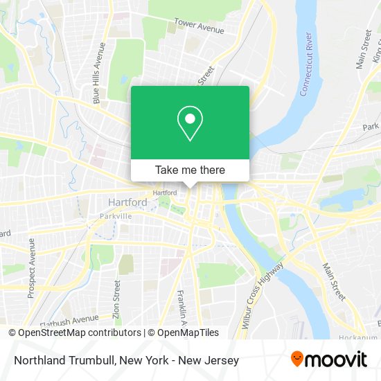 Mapa de Northland Trumbull