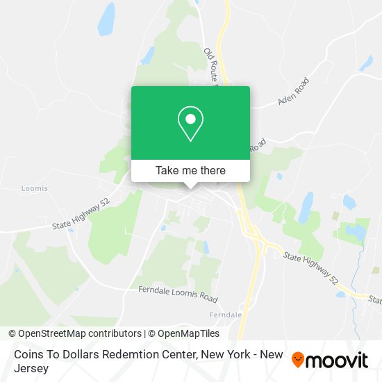 Mapa de Coins To Dollars Redemtion Center