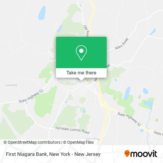 Mapa de First Niagara Bank