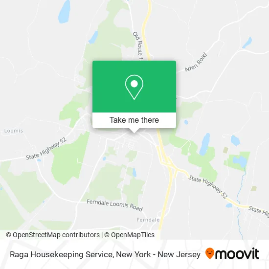 Raga Housekeeping Service map