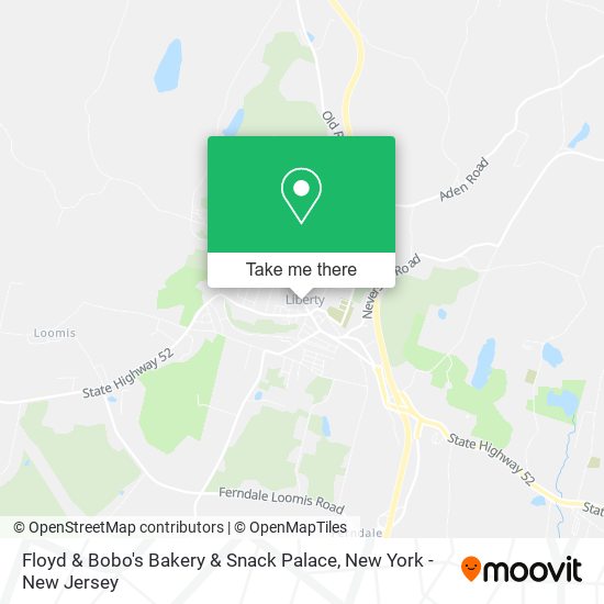 Floyd & Bobo's Bakery & Snack Palace map