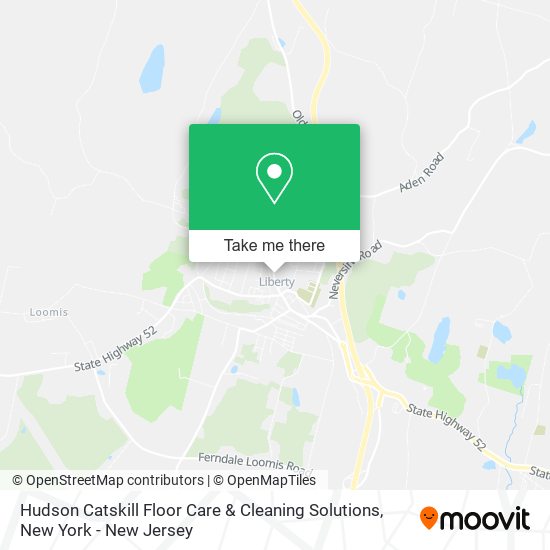Mapa de Hudson Catskill Floor Care & Cleaning Solutions