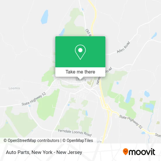 Auto Parts map