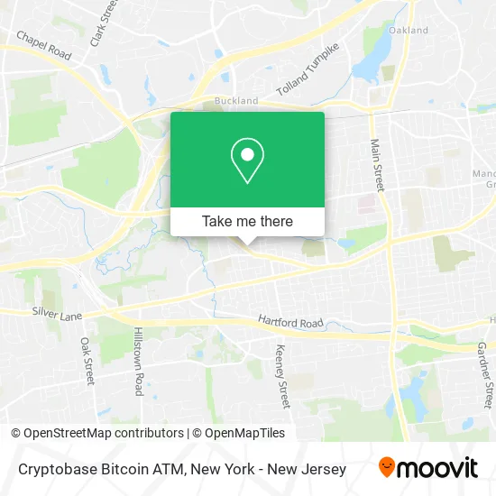 Cryptobase Bitcoin ATM map